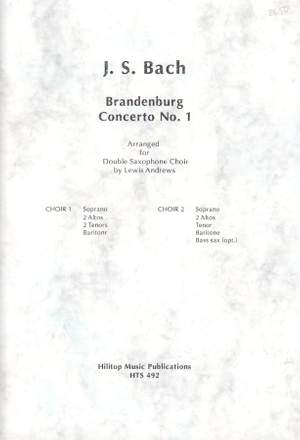 Bach, Johann Sebastian: Brandenburg Concerto No.1