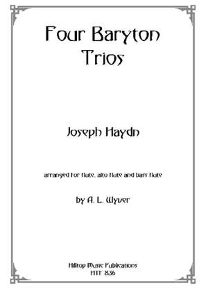 Haydn, Joseph: Four Baryton Trios