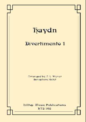 Haydn, Joseph: Divertimento No.1