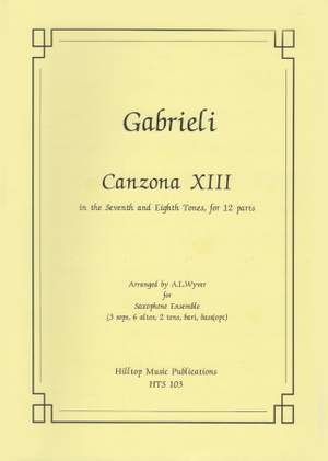 Gabrieli, Giovanni: Canzona XIII