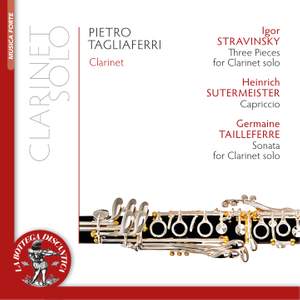 Pietro Tagliaferri: Clarinet solo
