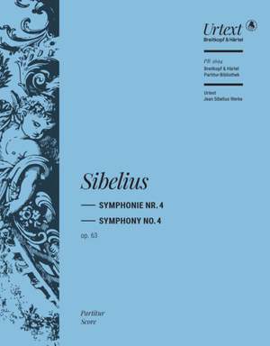 Sibelius, Jean: Symphony No. 4 Op. 63