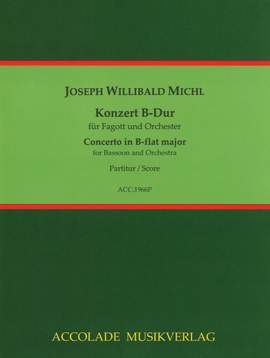 Michl, J W: Konzert B-Dur