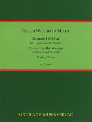 Michl, J W: Concerto in B-flat major