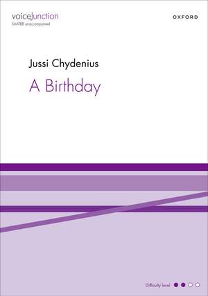 Chydenius, Jussi: A Birthday