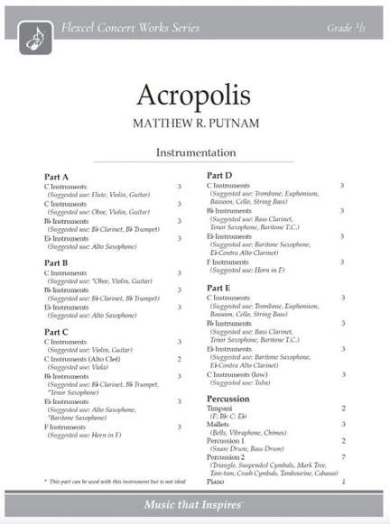 Putnam, M R: Acropolis