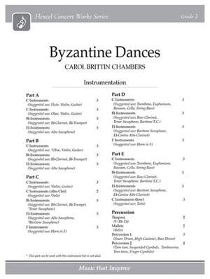 Chambers, C B: Byzantine Dances