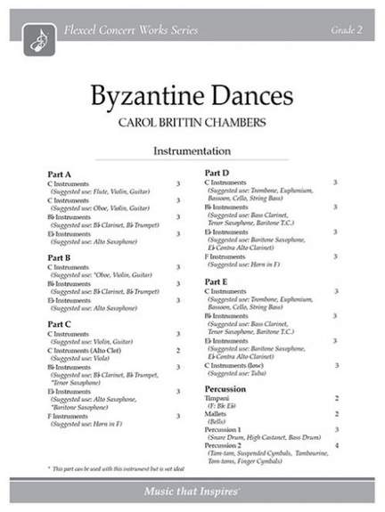 Chambers, C B: Byzantine Dances