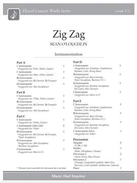 O'Loughlin, S: Zig Zag