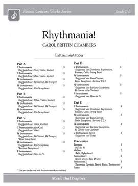Chambers, C B: Rhythmania!