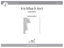 Roth, J: It Is What It Ain’t
