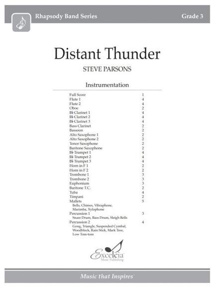 Parsons, S: Distant Thunder