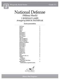 Lampe, J B: National Defense March