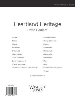 Gorham, D: Heartland Heritage - Full Score