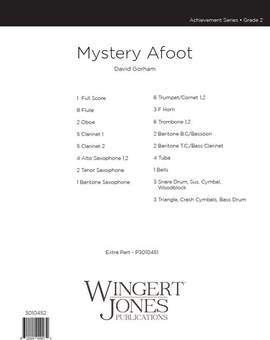 Gorham, D: Mystery Afoot - Full Score