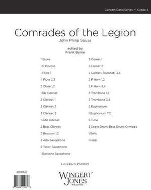 Sousa, J P: Comrades Of The Legion - Full Score