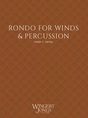 Hartley, W: Rondo for Winds and Percussion