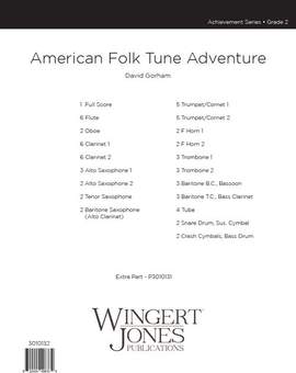 Gorham, D: American Folk Tune Adventure - Full Score