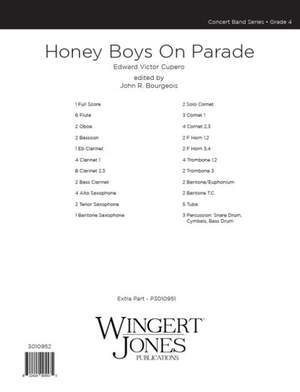 Cupero, E V: Honey Boys On Parade - Full Score