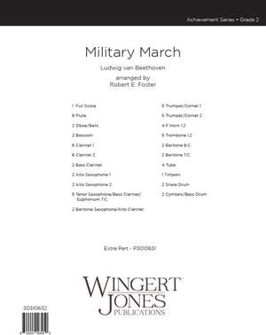 Beethoven, L v: Military March - Full Score