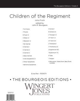 Fucik, J: Children Of The Regiment - Full Score