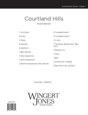 Barrett, R: Courtland Hills - Full Score