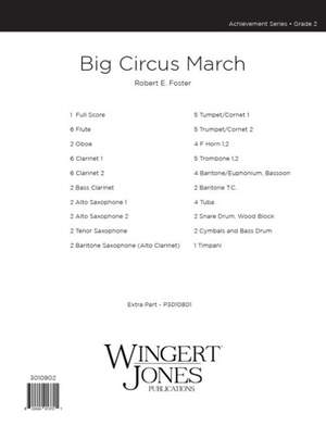 Foster, R E: Big Circus March - Full Score