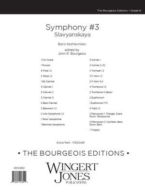 Kozhevnikov, B: Symphony #3 Slavyanskaya - Full Score