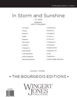 Heed, J C: In Storm and Sunshine - Full Score