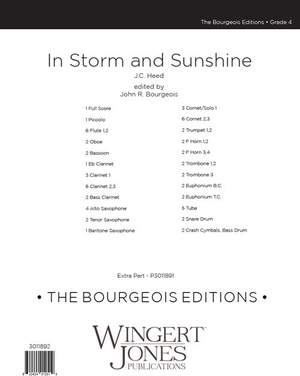 Heed, J C: In Storm and Sunshine - Full Score