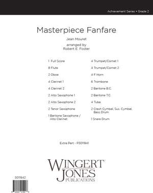 Mouret, J: Masterpiece Fanfare - Full Score