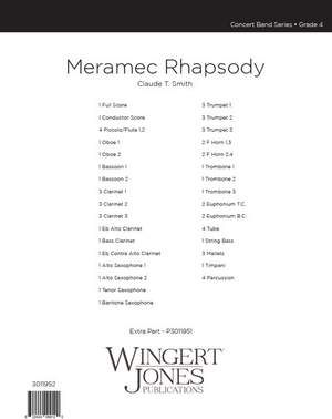 Smith, C T: Meramec Rhapsody - Full Score