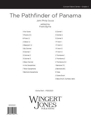 Sousa, J P: Pathfinder Of Panama - Full Score