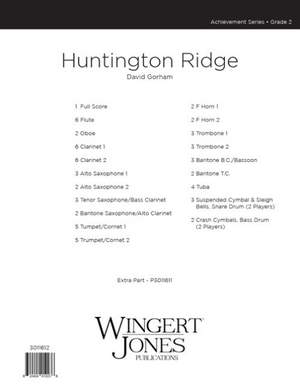 Gorham, D: Huntington Ridge - Full Score