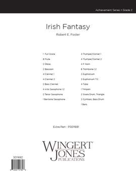 Foster, R E: Irish Fantasy - Full Score