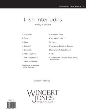 Seward, N H: Irish Interludes - Full Score