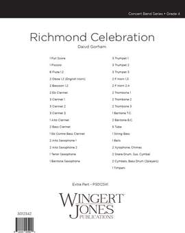 Gorham, D: Richmond Celebration - Full Score