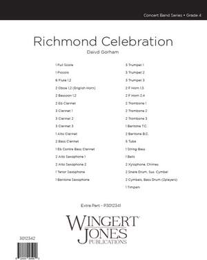 Gorham, D: Richmond Celebration - Full Score