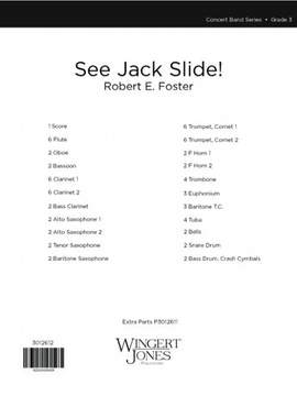 Foster, R E: See Jack Slide - Full Score
