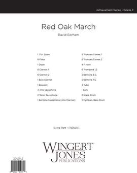 Gorham, D: Red Oak March - Full Score