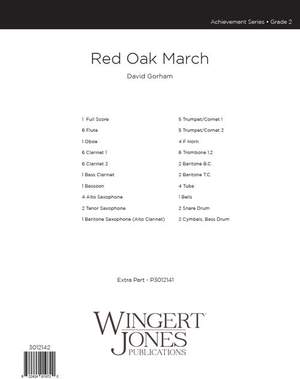 Gorham, D: Red Oak March - Full Score