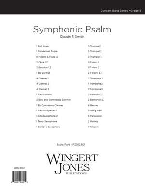 Smith, C T: Symphonic Psalm - Full Score