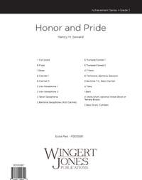 Seward, N H: Honor and Pride - Full Score