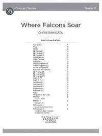 Earl, C: Where Falcons Soar - Full Score