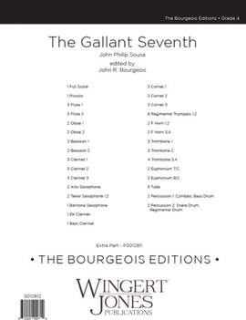 Sousa, J P: The Gallant Seventh - Full Score