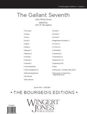 Sousa, J P: The Gallant Seventh - Full Score