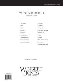 Foster, R E: Americanarama - Full Score