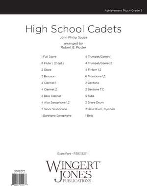 Sousa, J P: High School Cadets - Full Score