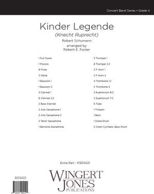 Schumann, R: Kinder Legende (Knecht Ruprecht) - Full Score