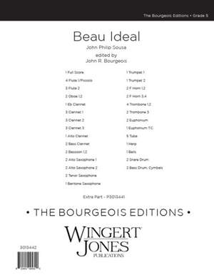 Sousa, J P: Beau Ideal - Full Score